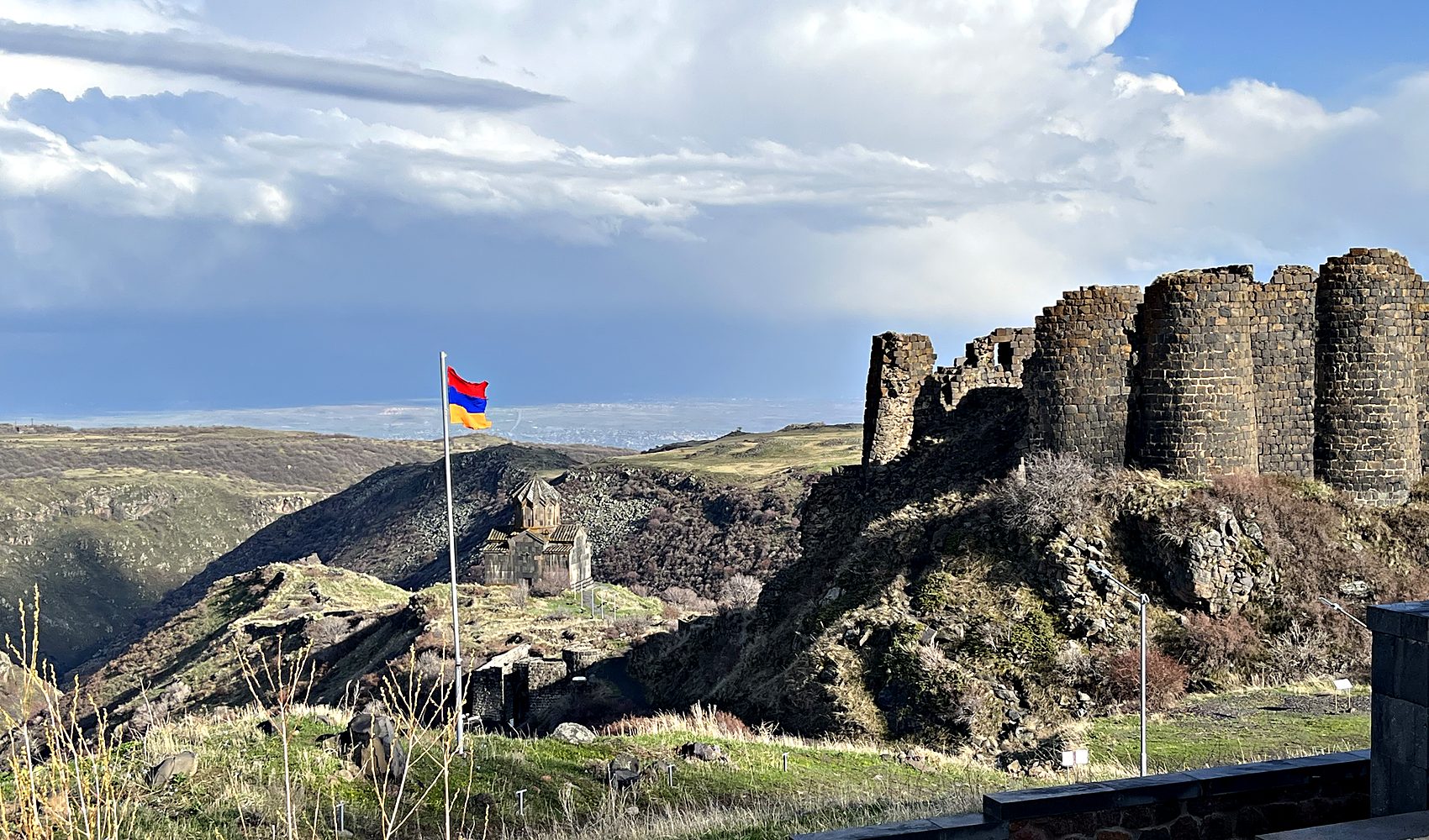 the medieval fortress of amberd