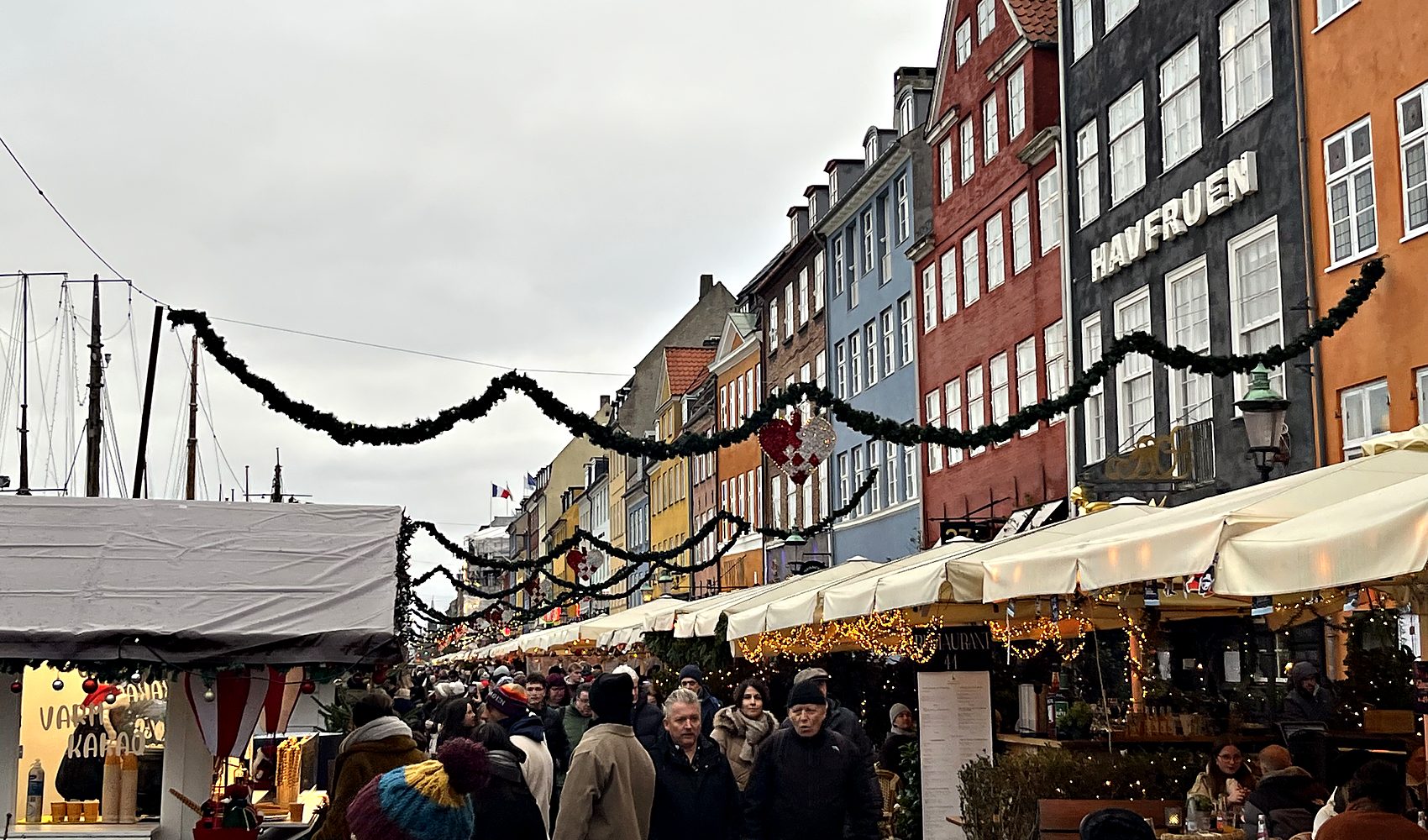 the colorful gabled townhouses of nyhavn