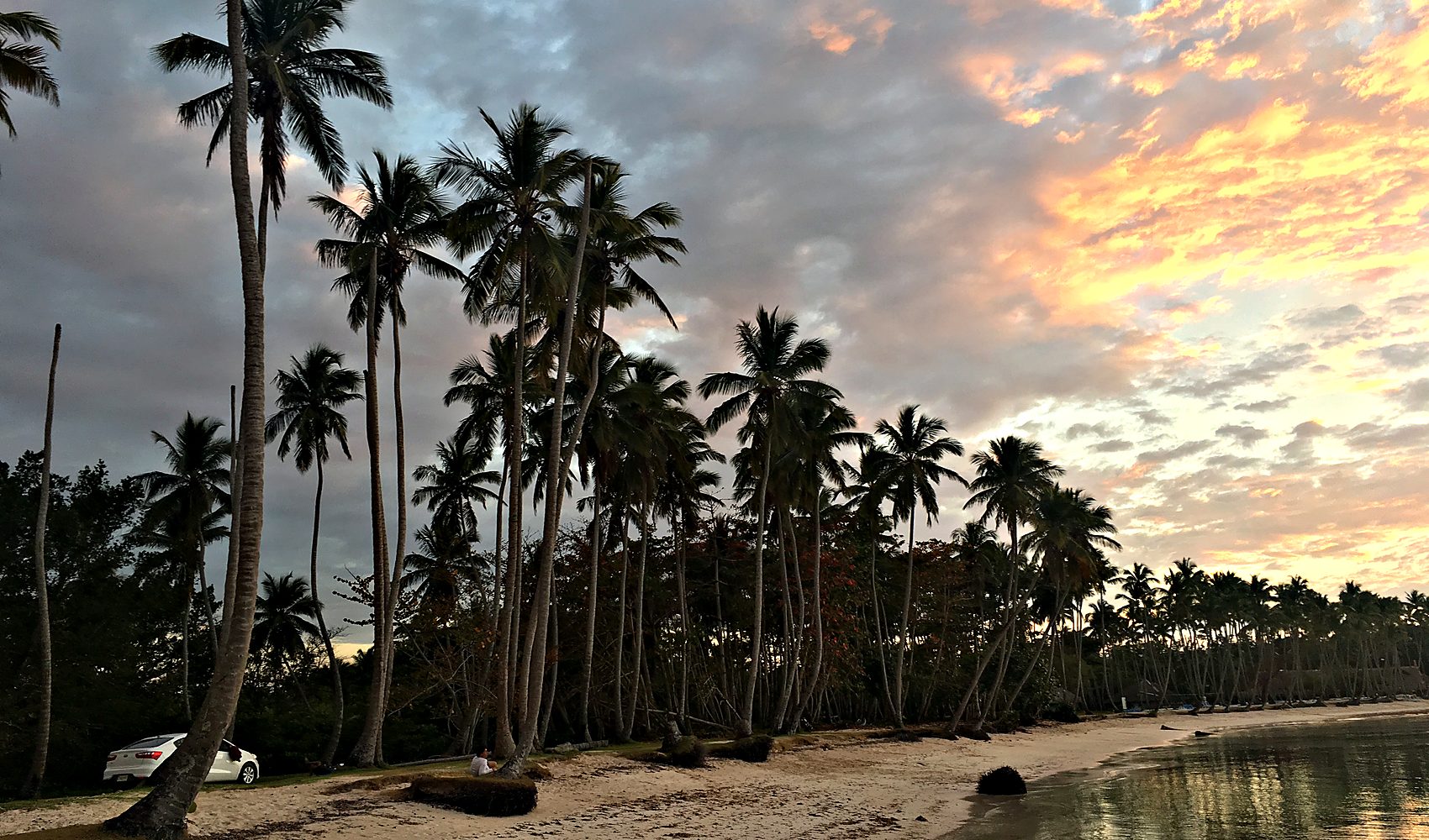 the impossibly clear water of playa rincón on the samaná peninsula