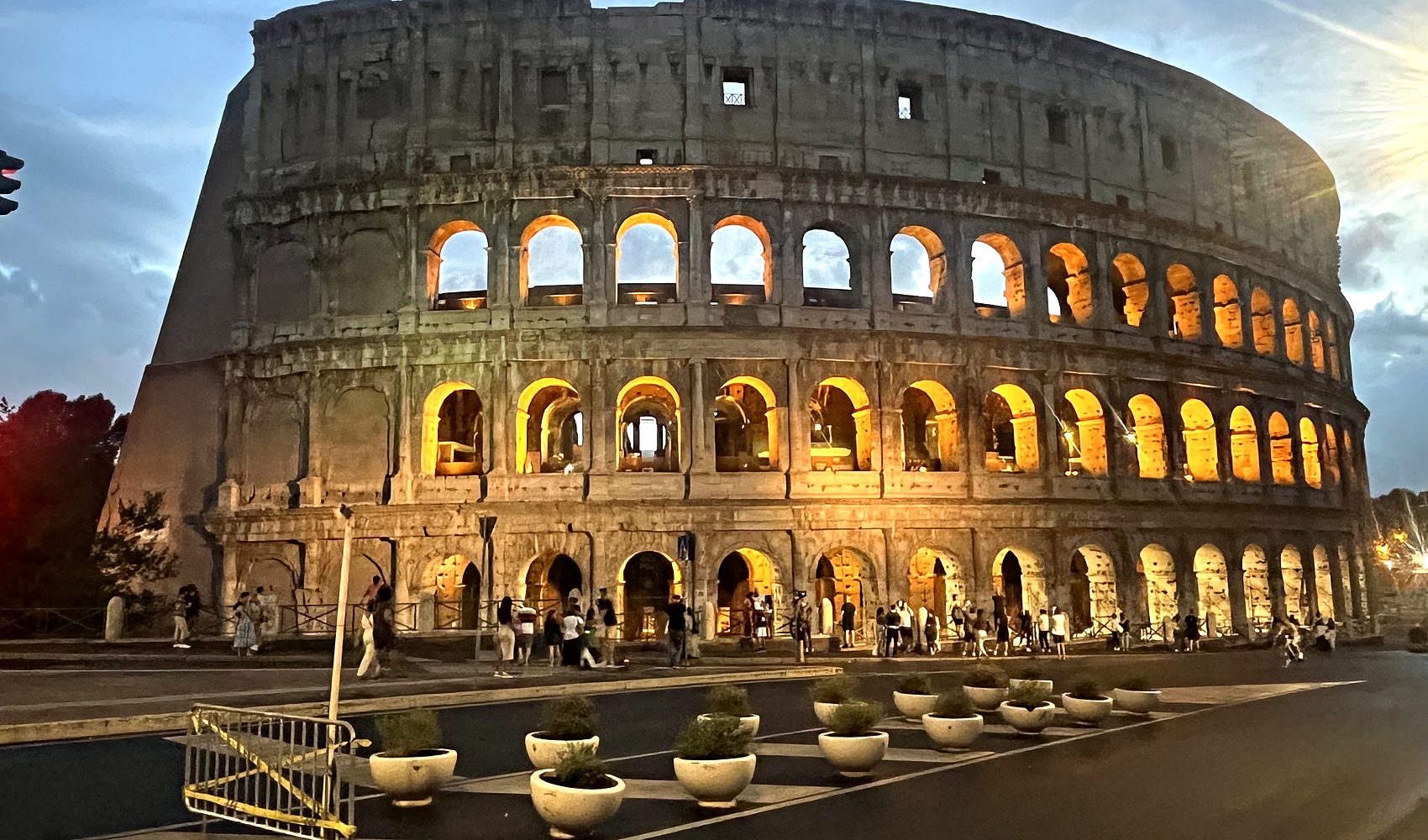 the colosseum in rome