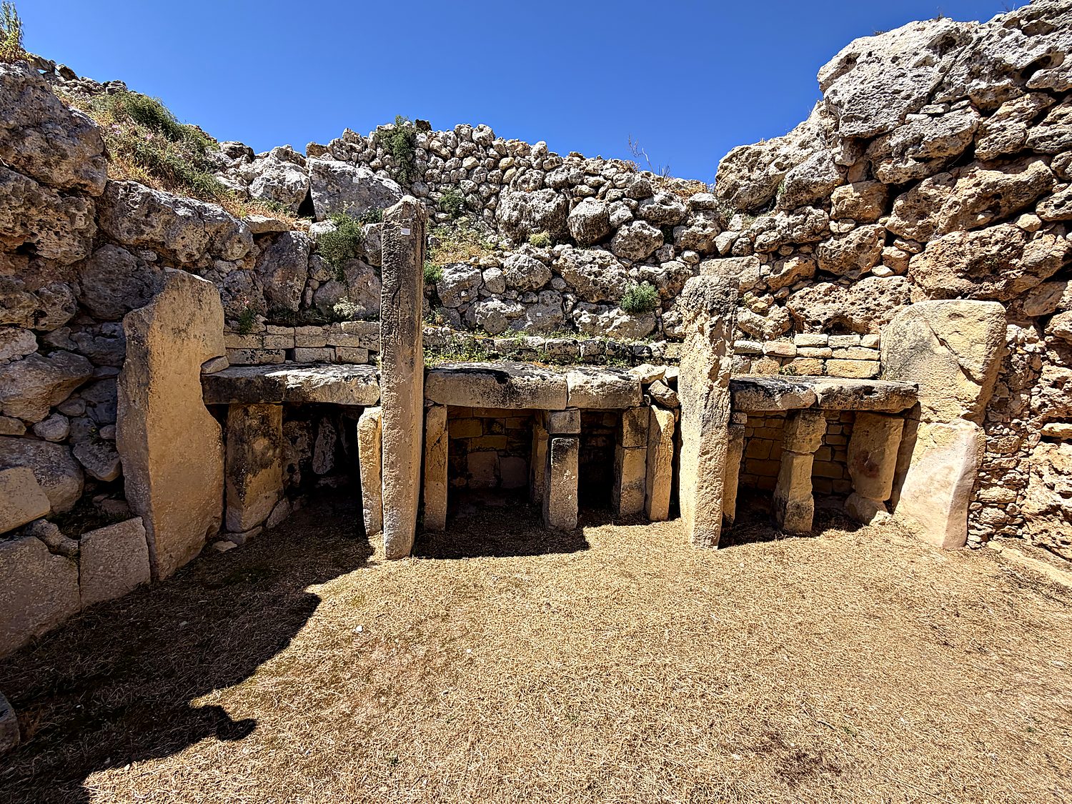 the megalithic temples