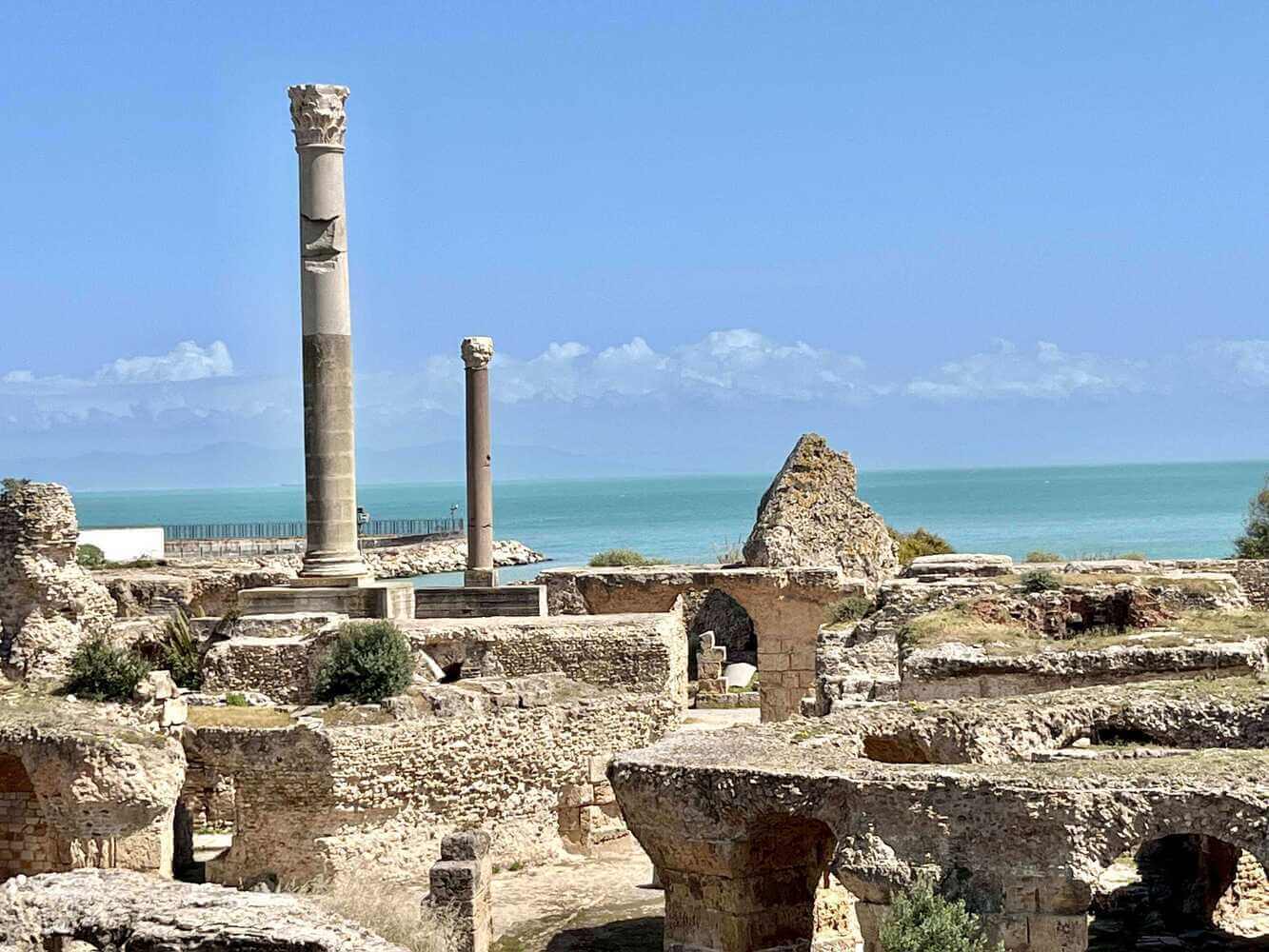 ruins of carthage - baths of antoninus