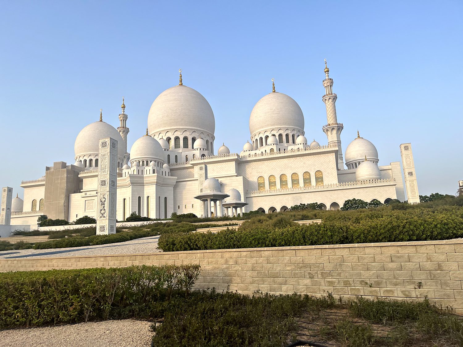 the sheikh zayed grand mosque