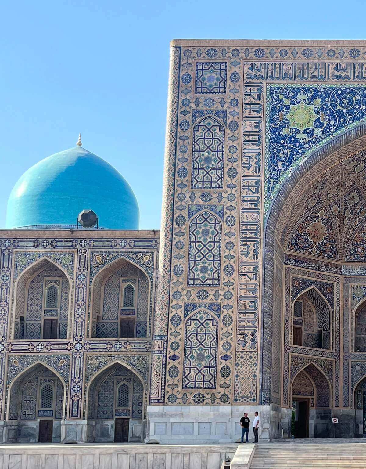 registan central square in samarkand